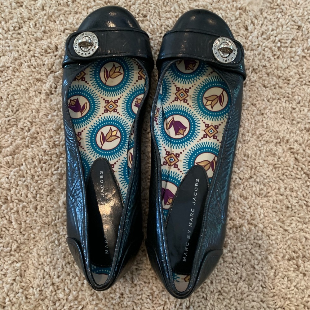 Marc by Marc Jacobs black flats